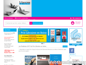 librairienouvelle.librairesenseine.fr website preview