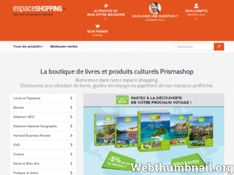 boutique.prismashop.fr website preview