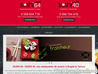 sushi64.com website preview