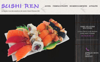 sushi-ren.fr website preview