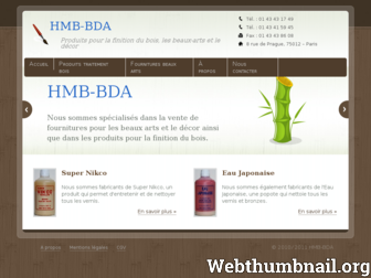 hmb-bda.fr website preview