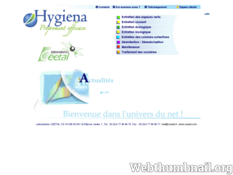hygiena.fr website preview