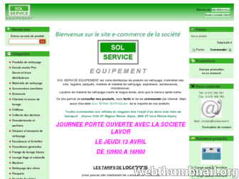 solservice.fr website preview
