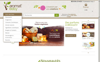 aromateasy.net website preview