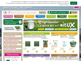 agrileader.fr website preview