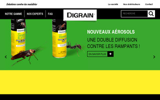 digrain.fr website preview