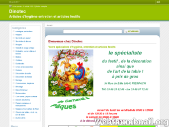dinotec.fr website preview