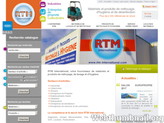 rtm-international.com website preview