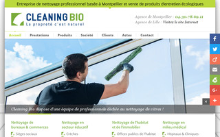 cleaning-bio34.fr website preview