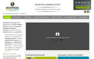 biosphere-nettoyage.fr website preview