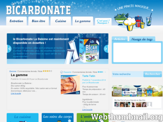 le-bicarbonate.com website preview