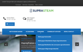 suprasteam.com website preview
