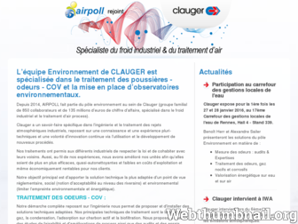 airpoll.fr website preview