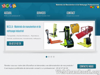 mcea.fr website preview