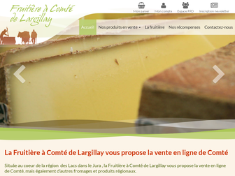 comte-fromage.fr website preview