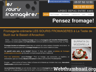 lessourisfromageres.fr website preview
