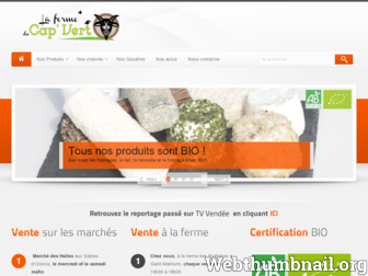fermeducapvert.fr website preview