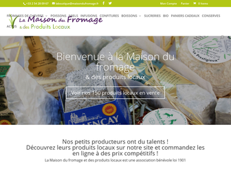 maisondufromage.fr website preview