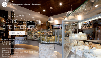 lafromageriedauteuil.fr website preview