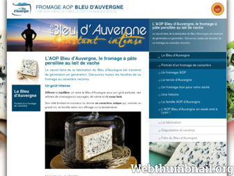 fromage-aop-bleu-auvergne.com website preview