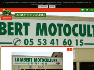lambert-motoculture-trentels.fr website preview