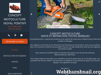 tondeuse-motoculture-bretagne.fr website preview