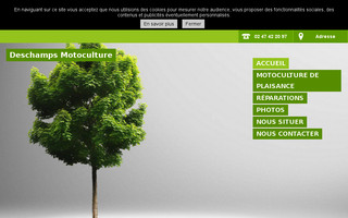 deschamps-motoculture-fondettes.fr website preview
