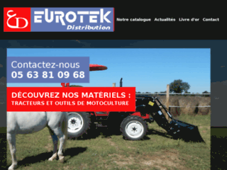 materiel-agricole-eurotek.fr website preview