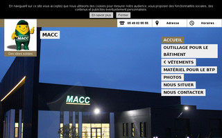 macc-86.fr website preview