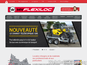 flexiloc.fr website preview