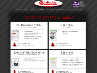 taliaplast.com website preview