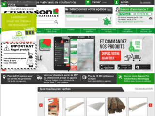 chausson-materiaux.fr website preview
