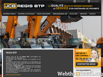 regis-btp.com website preview