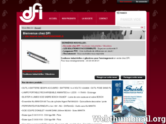 dfi.fr website preview