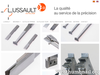 lussault.fr website preview