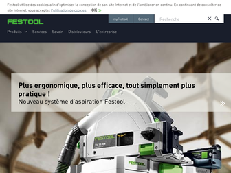 festool.fr website preview