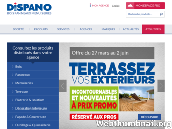 dispano.fr website preview