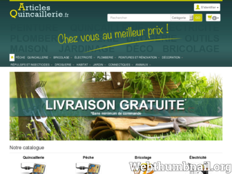 articles-quincaillerie.fr website preview