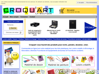 croquart.com website preview
