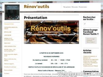 renovoutils.com website preview