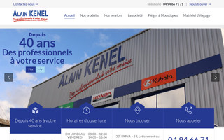 alain-kenel.com website preview