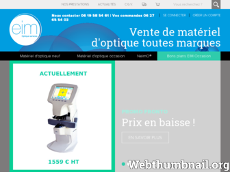 eim-optique-services.com website preview