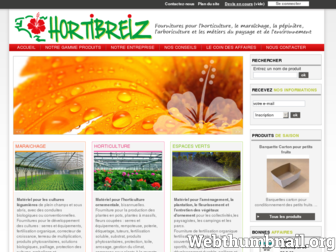 hortibreiz.com website preview