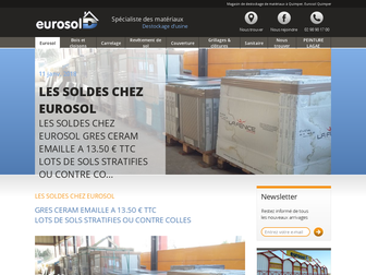 eurosol-quimper.fr website preview