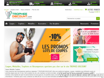 trophee-discount.com website preview