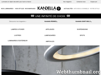 kandella.fr website preview