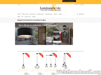 lampe.ca website preview