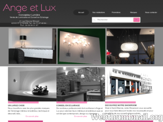 ange-et-lux.fr website preview