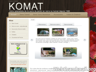 komat.fr website preview