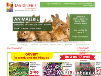 jardinerie-hesdigneul.fr website preview